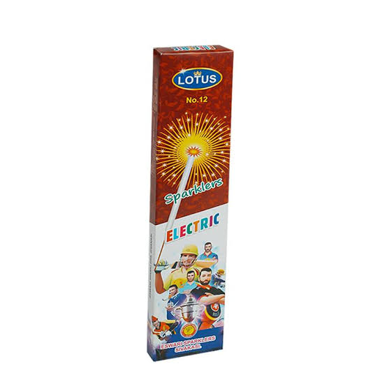 12 cm sparklers - red - 1 box