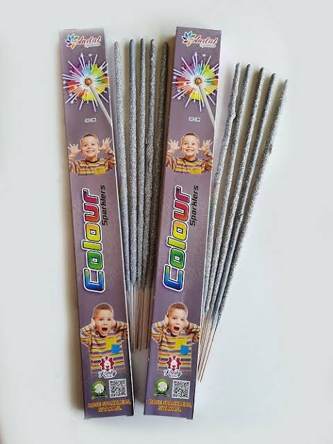 30 cm sparklers - colour - 1 box