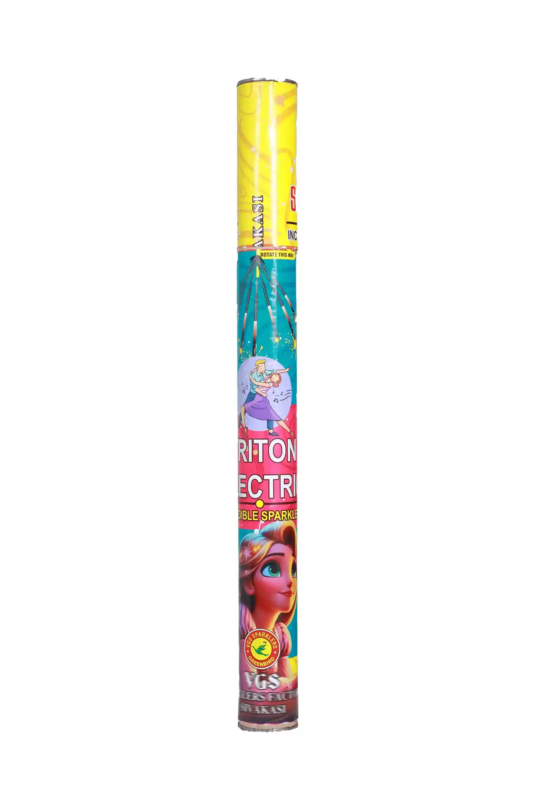 50 cm sparklers - colour - 1 pipe box