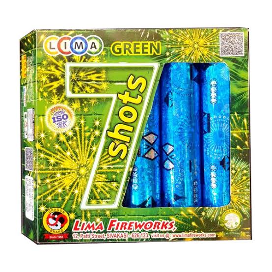 7" shot multicolour - 1 box